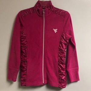 West Virginia logo fleece jacket
